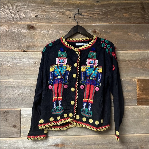 Michael Simon! Toy soldiers! Gorgeous sweater! - Picture 1 of 8